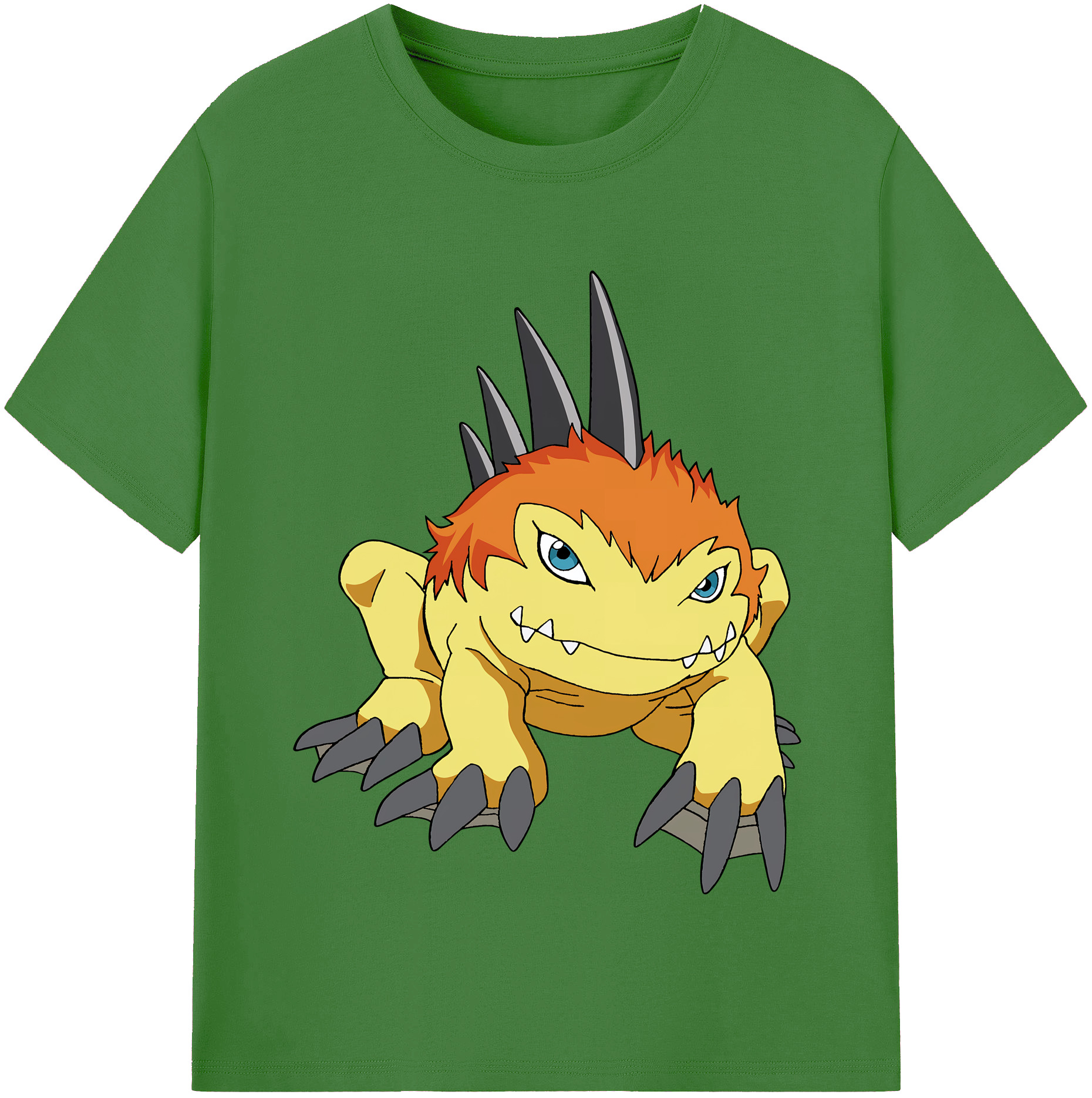 （画像用） Digimon デジタルモンスター/デジモン レディースカジュアルプリントTシャツ（綿100％）